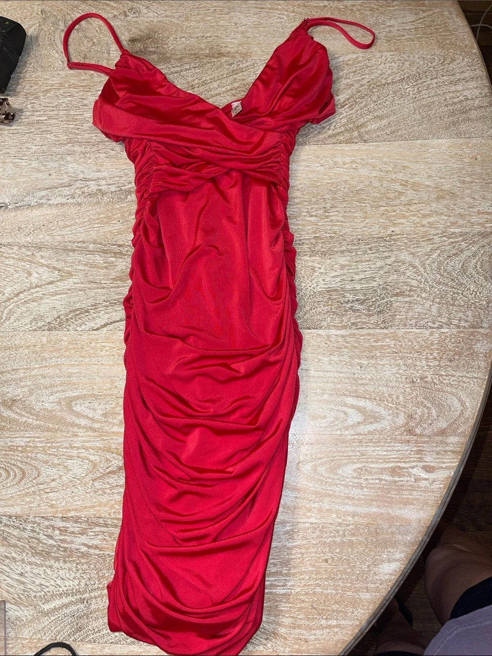 lucy in the sky red dress